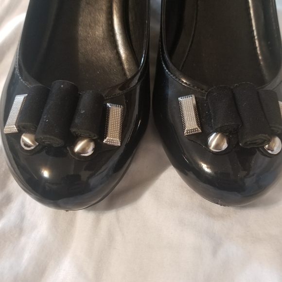 BCBGeneration Eesha Patent Leather Wedges - Picture 2 of 9